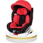 Nurtur Ultra Baby/Kids 4-in-1 Car Seat – 360° Rotation ISOFIX – 9-Level Adjustable Headrest and Canopy 0 months to 12 years (Group 0+/1/2/3), Upto 36kg (Official Product)
