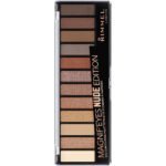 Rimmel London, Magnif’Eyes Eye Contouring Palette, 01 Nude Edition, 14.2 g