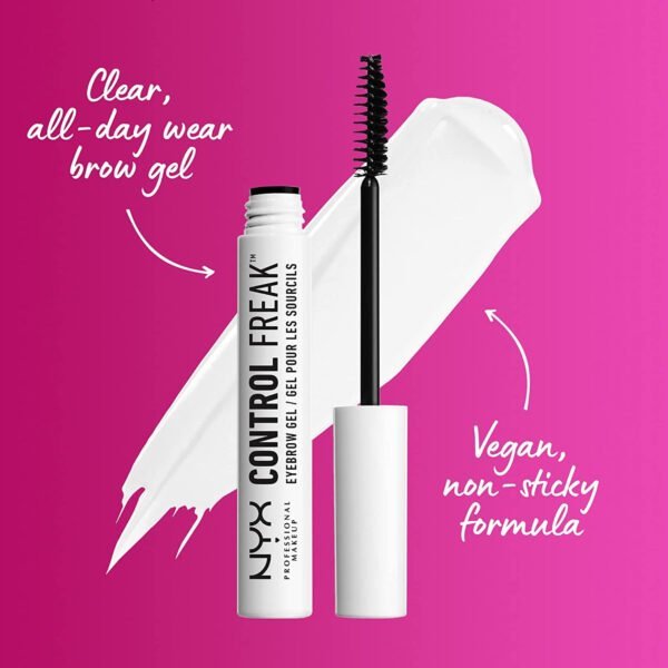 NYX Professional Makeup Control Freak Eyebrow Gel, 01