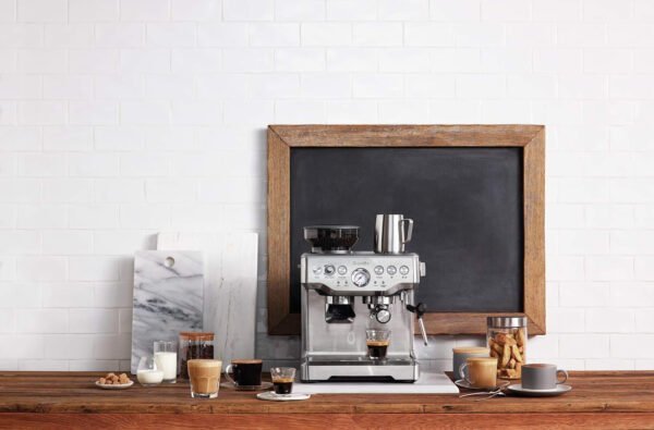 Breville Bes870 Barista Express Espresso Machine, Silver, Bes870XL”Min 1 year manufacturer warranty”