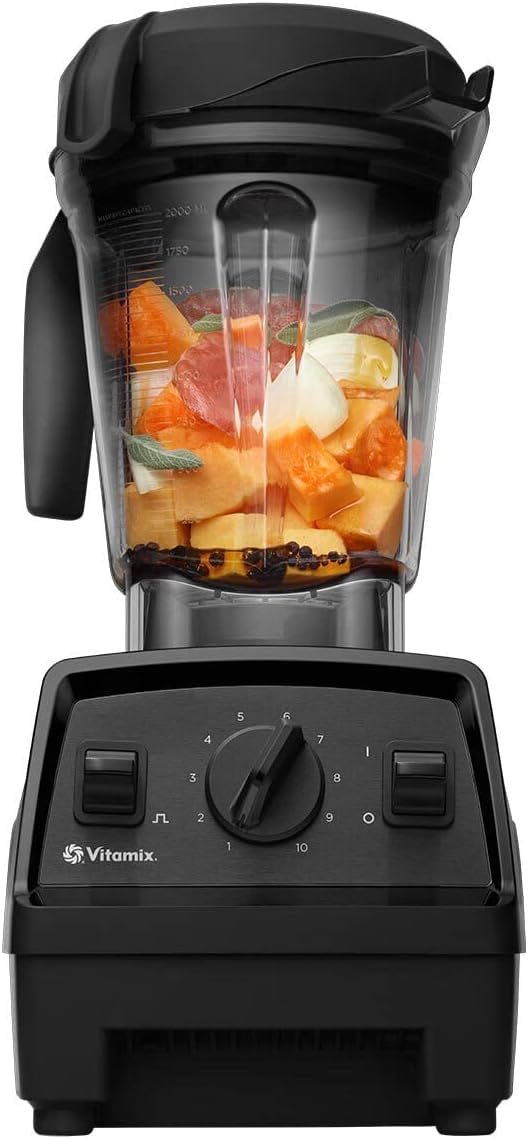 Vitamix Explorian Blender E320, Black, Mixer with Professional Grade Metal Drive System Container