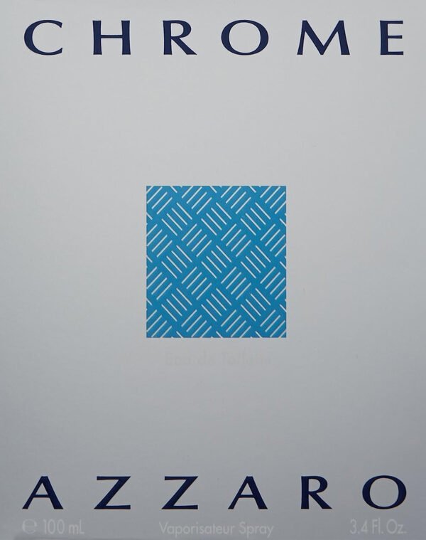 Azzaro Chrome Eau De Toilette for Men, 100 ml