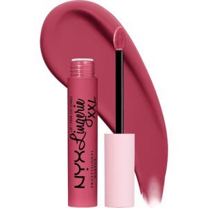 Nyx Professional MakEUp Lip Lingerie Xxl, Long Lasting Matte Liquid Lipstick, Vegan Formula, Push’D Up